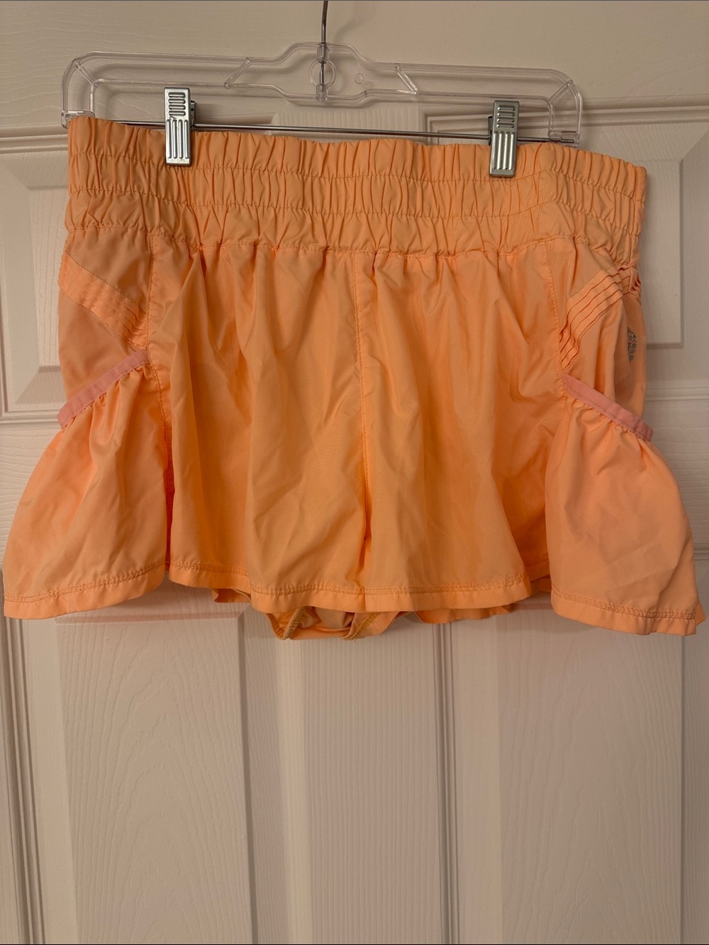 Free People Peach Athletic Shorts